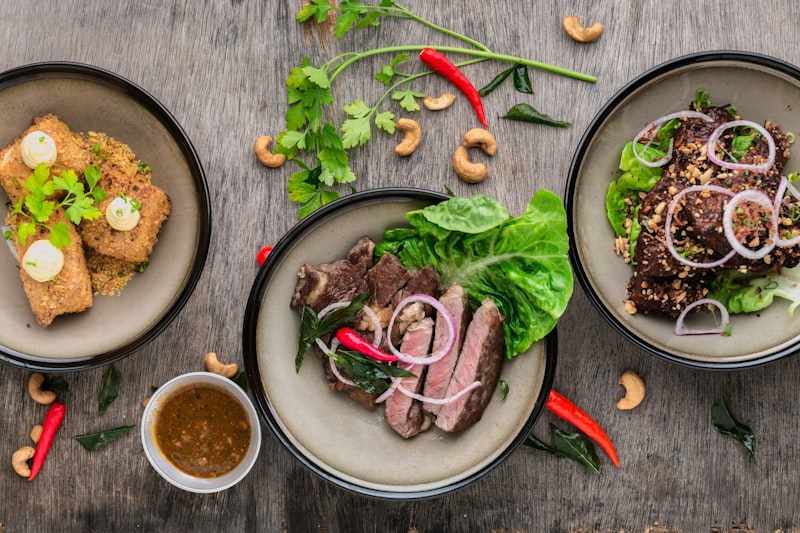 World cuisine spread